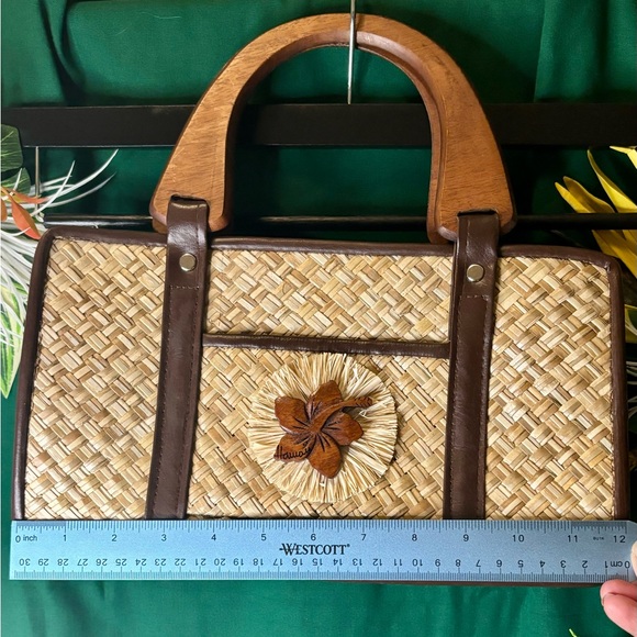 Lauhala hand bag - Picture 5 of 6